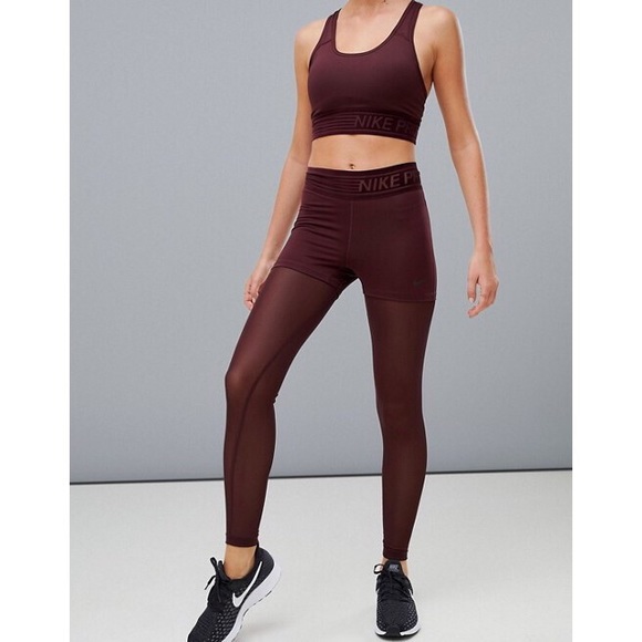 Nike Pants - Nike Pro Training Mesh Legging